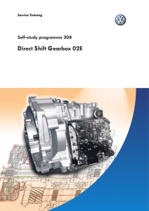 SSP308 Direct Shift Gearbox 02E