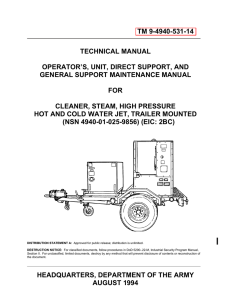 tm 9-4940-531-14 technical manual operator`s, unit, direct support