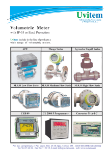 Volumetric Meter