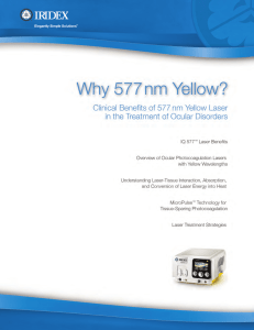 Why 577nm Yellow?