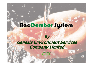 By Genesis Environment Services Company Limited