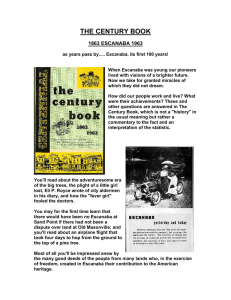 the century book - City of Escanaba