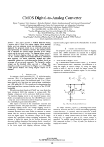 CMOS Digital-to-Analog Converter