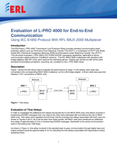 Evaluation of L-PRO 4000 for End-to