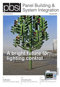 A bright future for lighting control