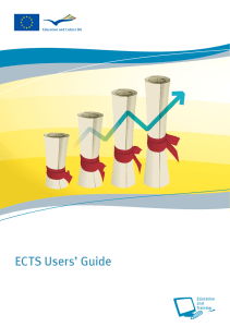 ECTS Users` Guide