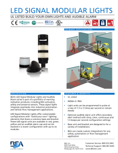 LED Signal Modular Lights