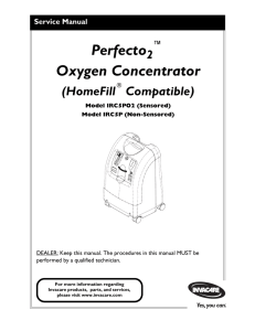 Perfecto Oxygen Concentrator
