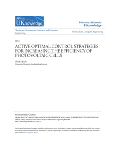 active optimal control strategies for increasing the