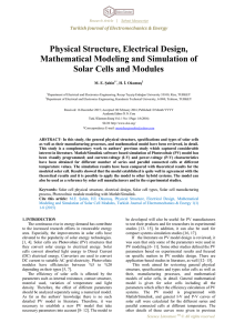 Physical Structure, Electrical Design, Mathematical Modeling and