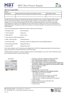 MDT Bus Power Supply