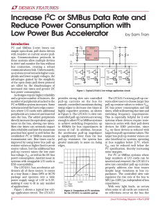 Mar 2008 - Increase I2C or SMBus Data Rate and Reduce Power