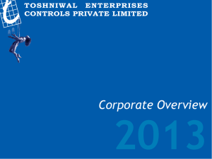 Products - Toshniwal Enterprises Controls Pvt. Ltd.