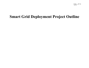 IIP-16 - Smart Grid Deployment Project Outline