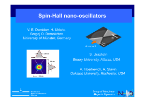 Spin-Hall nano
