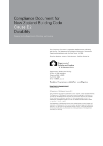 Compliance Document for New Zealand Building Code Clause B2