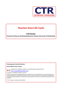 (G) Tourism Area Life Cycle