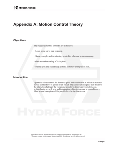 Appendix A: Motion Control Theory