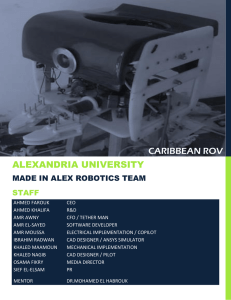 alexandria university caribbean rov