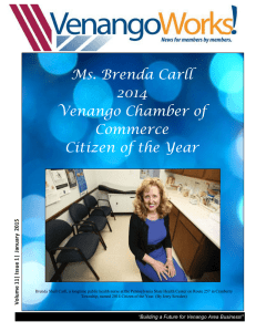 January - Venango Area Chamber of Commerce