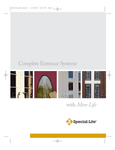 Corporate Brochure - Special-Lite