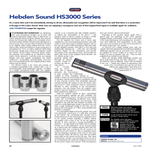 Hebden Sound HS3000