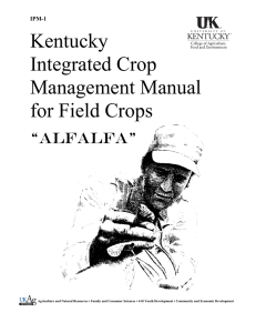 Kentucky Integrated Crop Management Manual for Field Crops