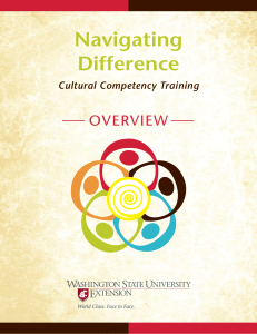 Navigating Difference Cultural Competency Training Washington