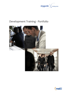 Development Training - Portfolio