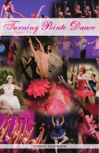 Student Handbook - Turning Pointe School of Dance