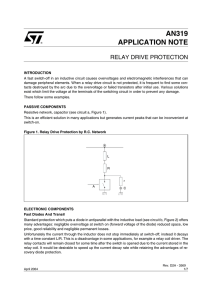 AN319 APPLICATION NOTE