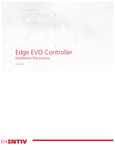 Edge EVO Controller