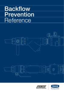 Backflow Prevention Reference