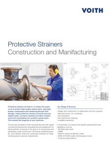 Protective Strainers