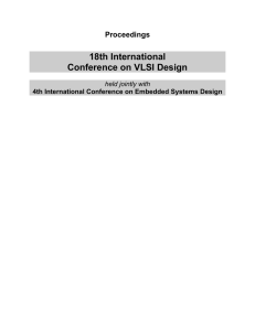 18th International Conference on VLSI Design