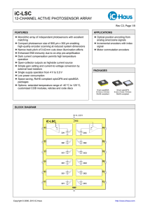 Data Sheet iC-LSC - iC-Haus
