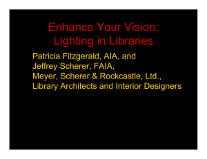 Enhance Your Vision: Lighting in Libraries