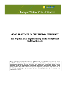 GOOD PRACTICES IN CITY ENERGY EFFICIENCY (Los