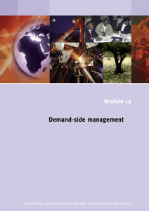 Demand-side management