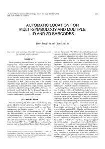 automatic location for multi-symbology and multiple 1d and 2d