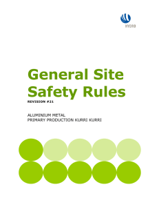 General Site Safety Rules Rev 21