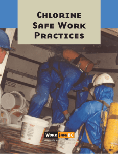 Chlorine Safe Work Practices, BK28, WorkSafeBC