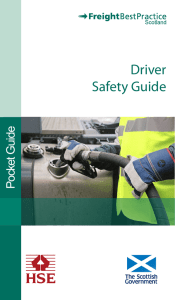 Driver Safety Guide - Transport Scotland