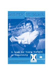 Safety at Work - A Guide for Young Workers in