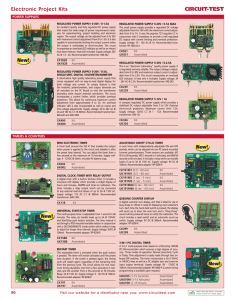 CIRCUIT-TEST Electronic Project Kits