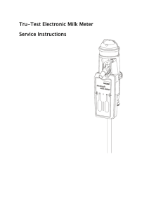 Tru-Test Electronic Milk Meter (EMM)