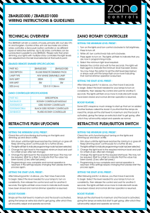 Wiring Instructions