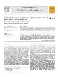 Improved fault analysis technique for protection of Thyristor