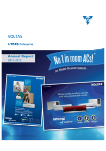 FY 2012 - Voltas