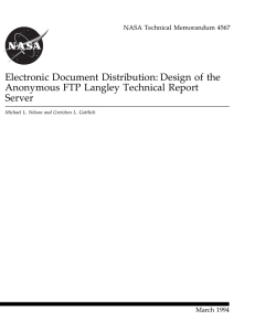 Electronic Document Distribution - ODU Computer Science